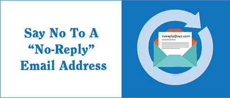 email reply address emails send should why